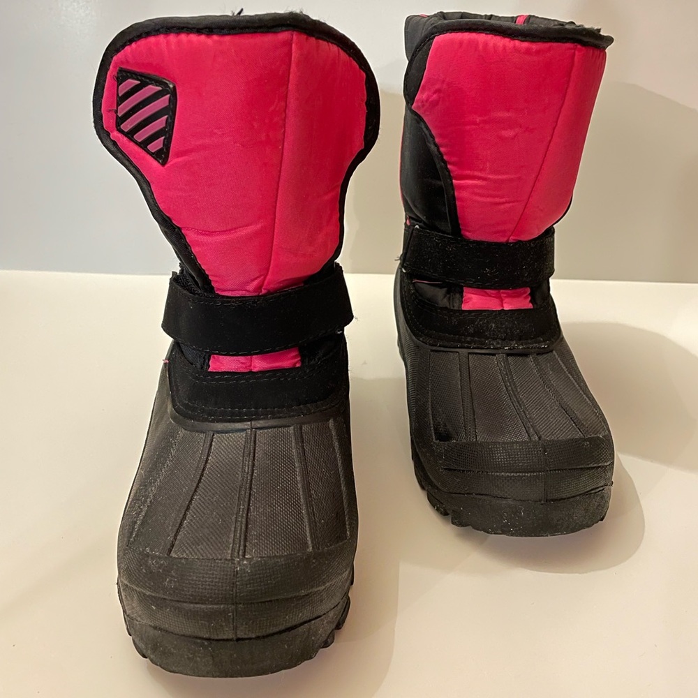 Girls Size 4 Youth Snow Winter Boots - Waterproof